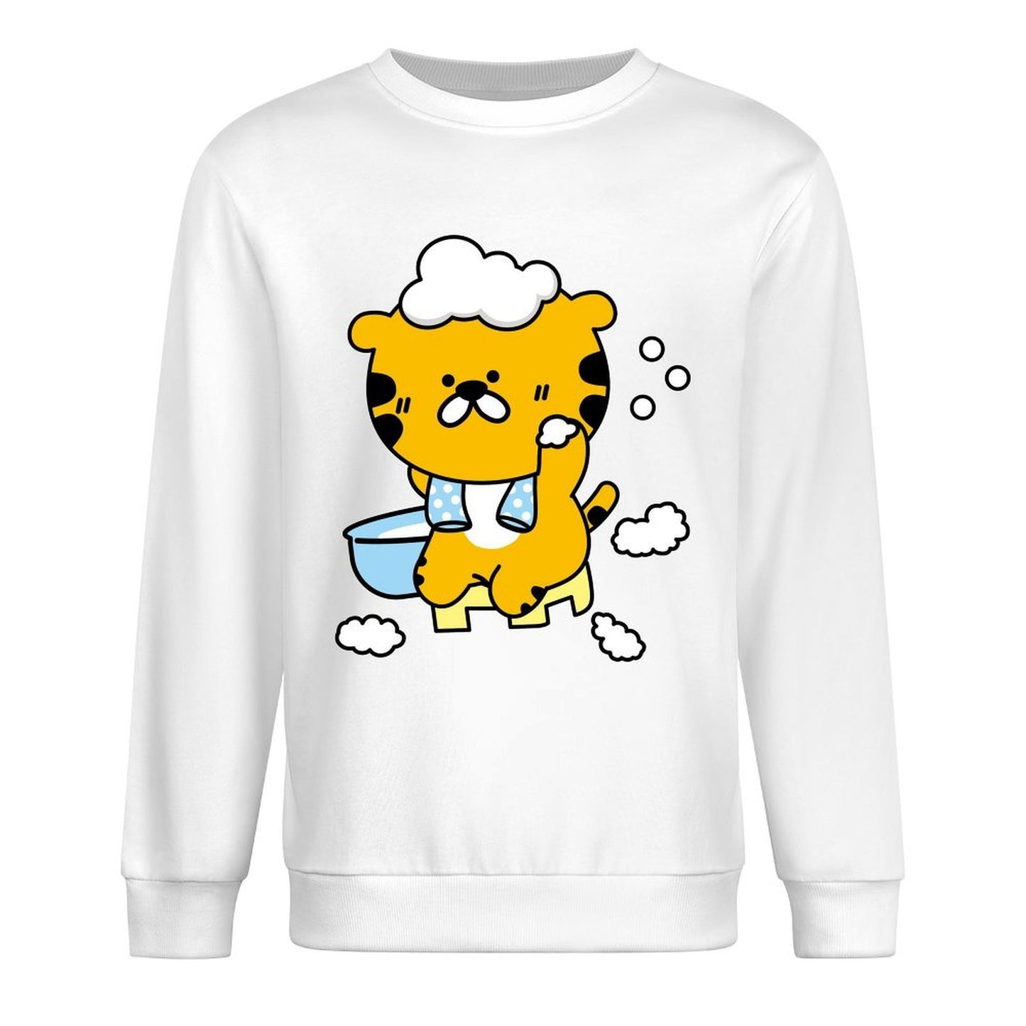 Front Patterned Long Sleeve TopSoftLine Classic Fit