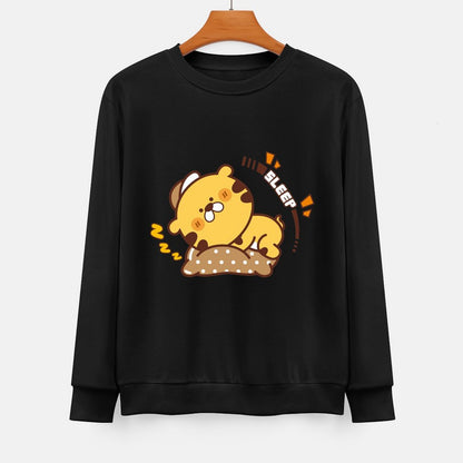  Front Patterned Long Sleeve TopComfortLine Breathable