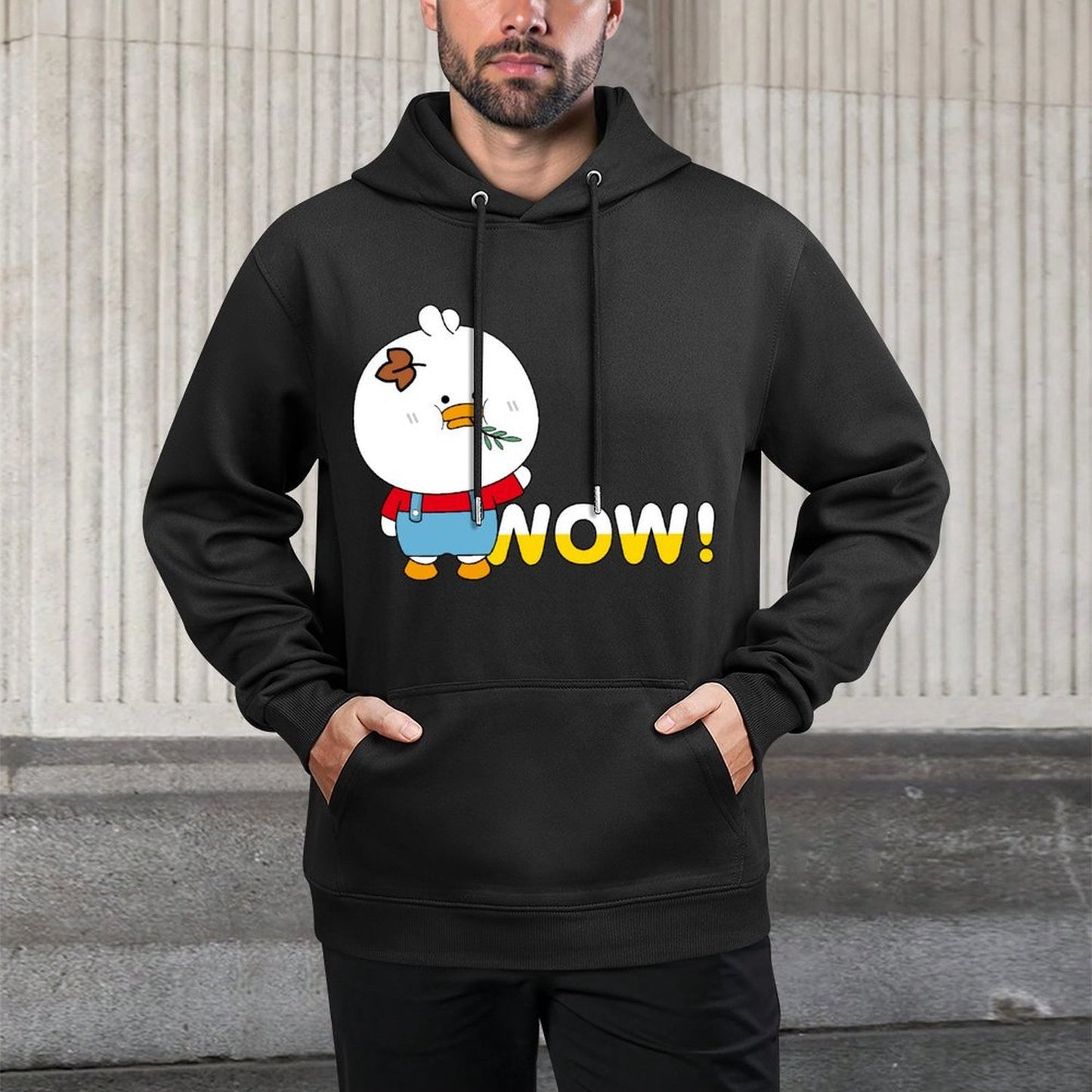 RelaxFit Modern Front Graphic Hoodies