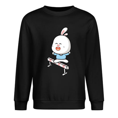 Front Patterned Long Sleeve TopEverydayFit Reliable