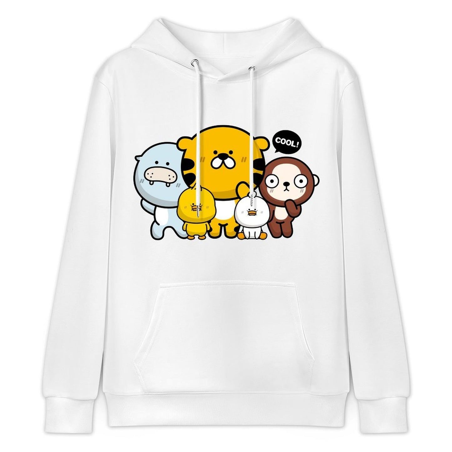 RegularFit Slim Fit Front Graphic Hoodies