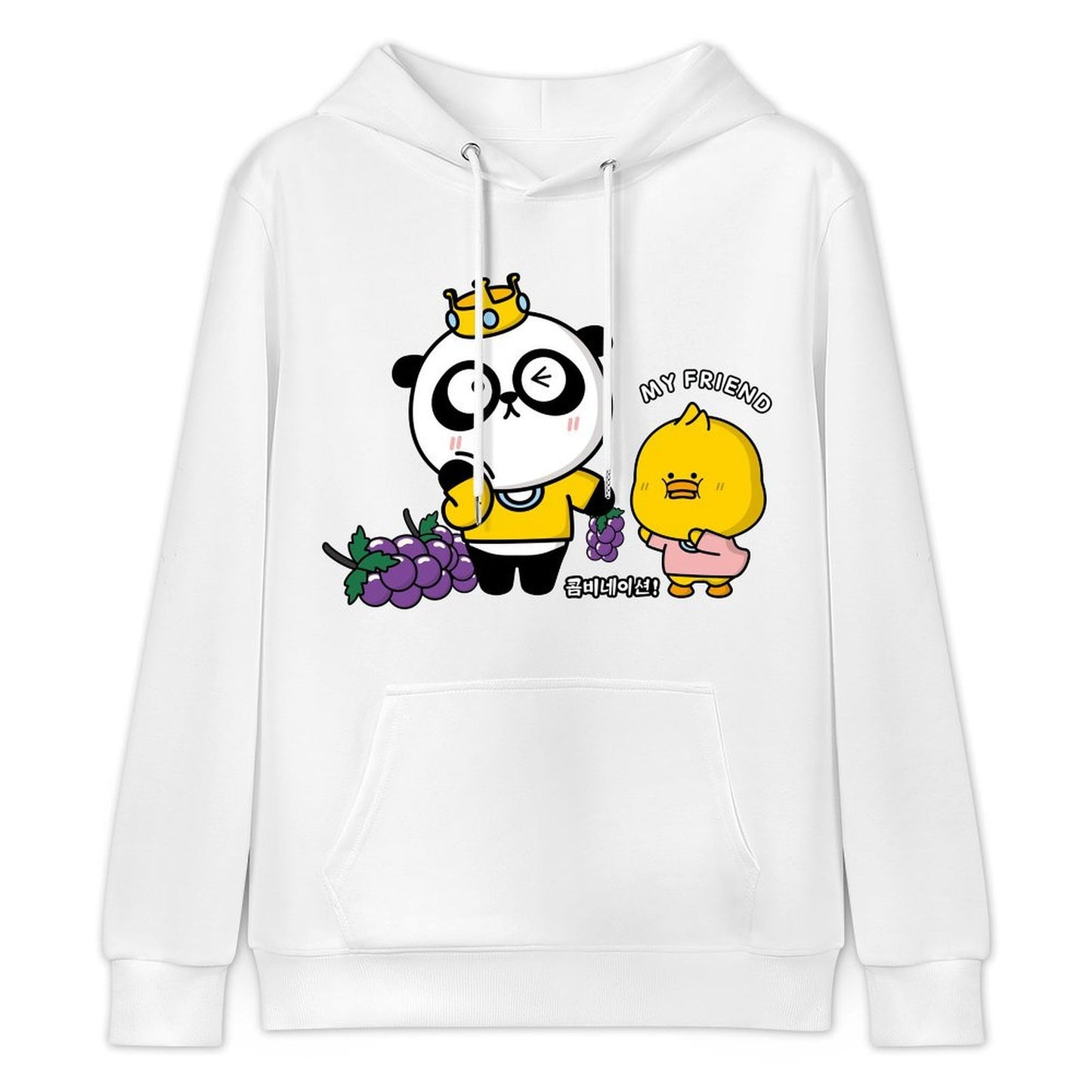 Tear-Resistant RegularFit Front Graphic Hoodies