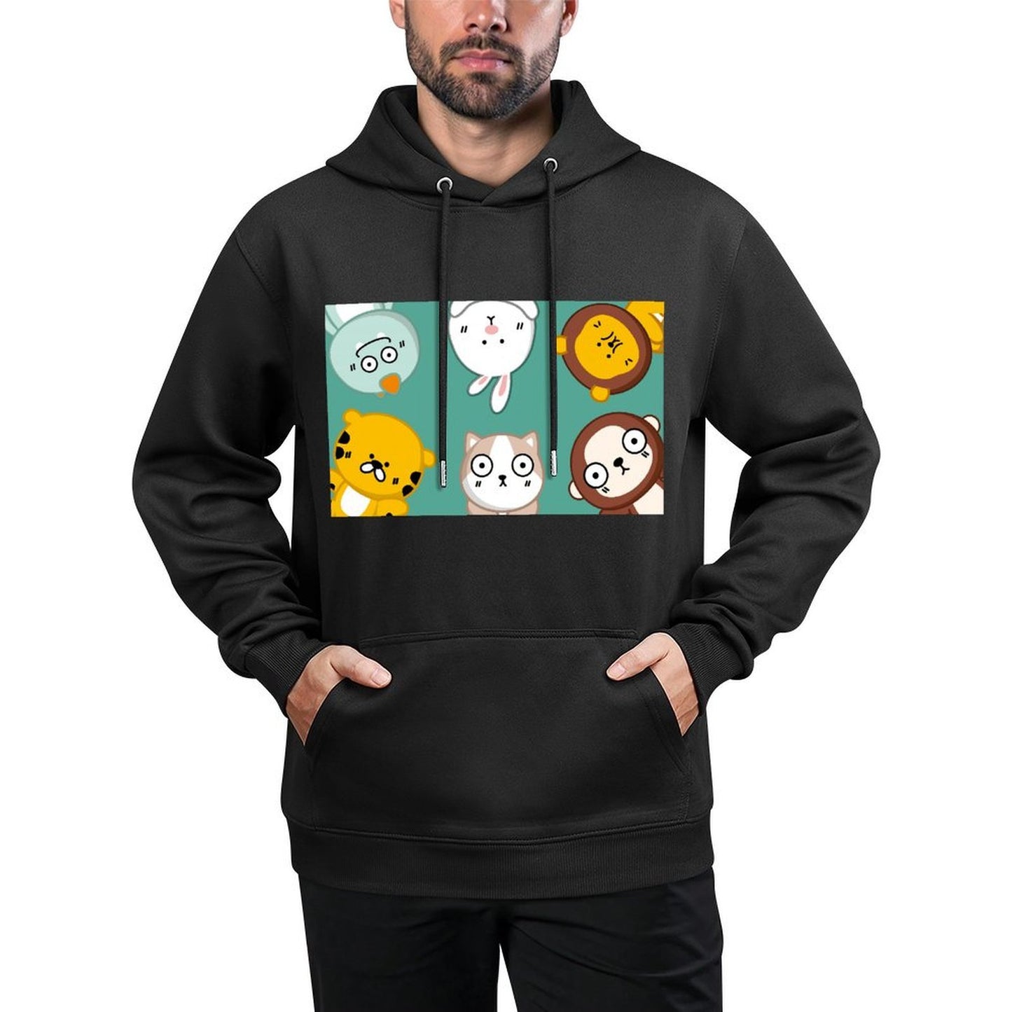 IPBR 250g Hooded Pocket Sweatshirt Front GraphicMen's Hooded  Sweatshirt4003777