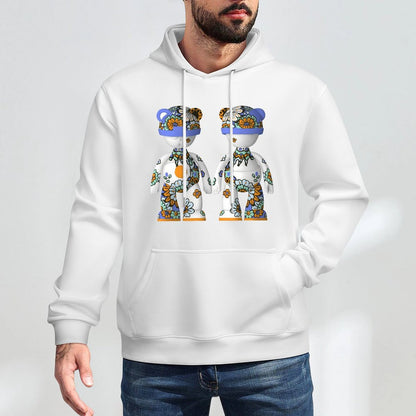 Hoodie Front PatternMoisture-Wicking Solid