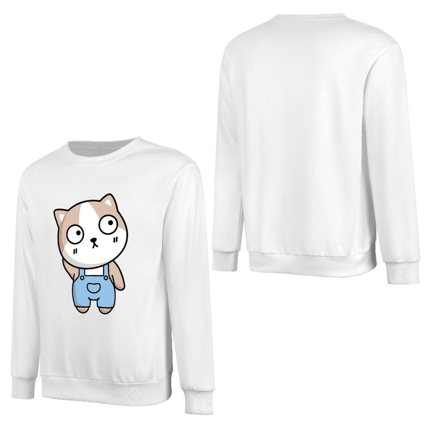 Front Patterned Long Sleeve TopMinimal Heritage