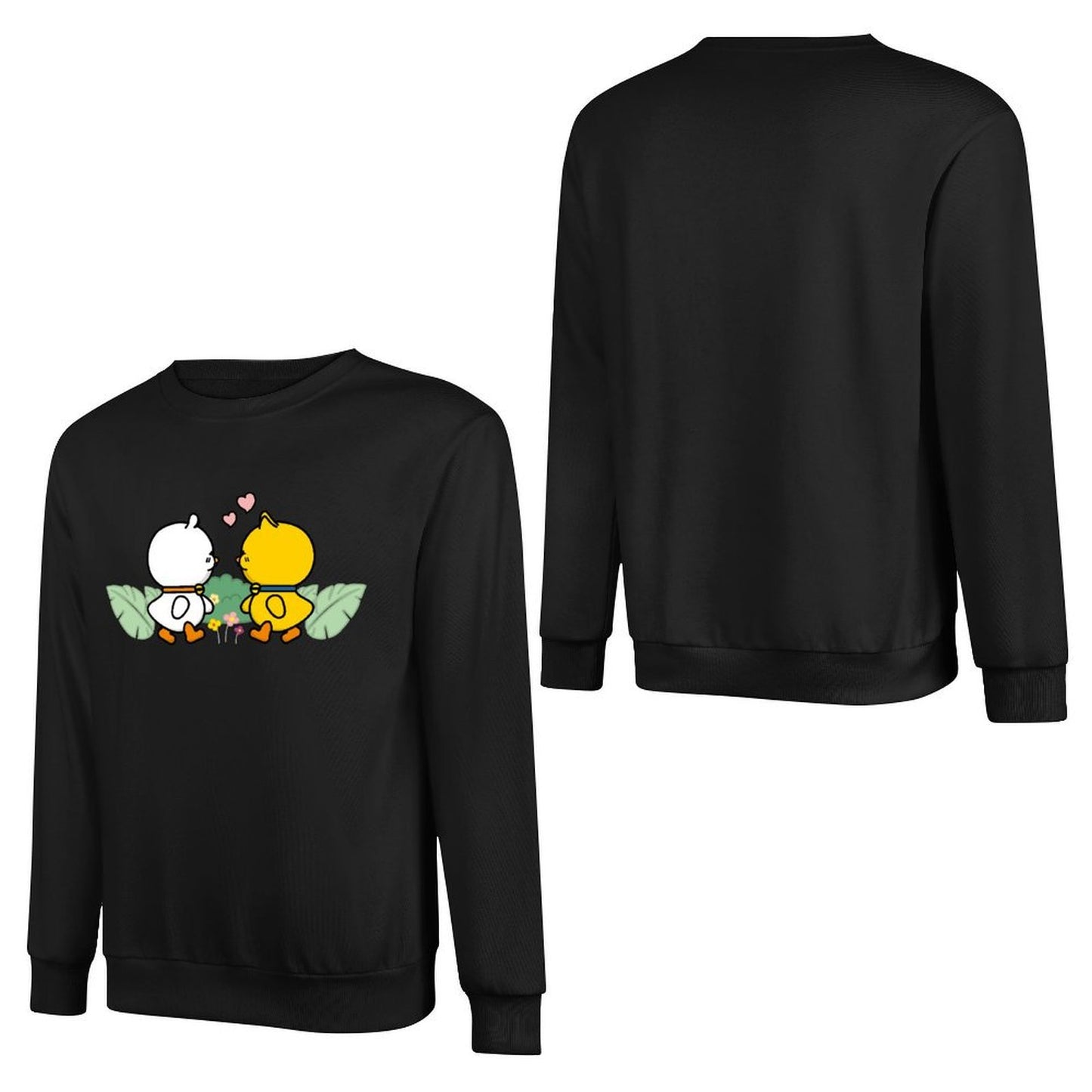 Front Patterned Long Sleeve TopRefined Fitted