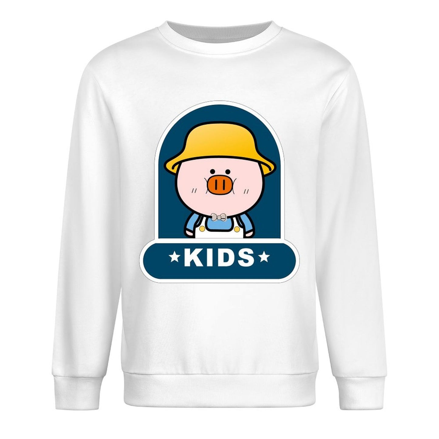 Front Patterned Long Sleeve TopTimeless Solid