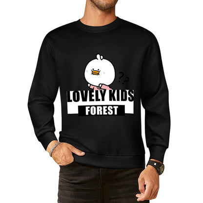 Front Patterned Long Sleeve TopMade-to-Order Printing