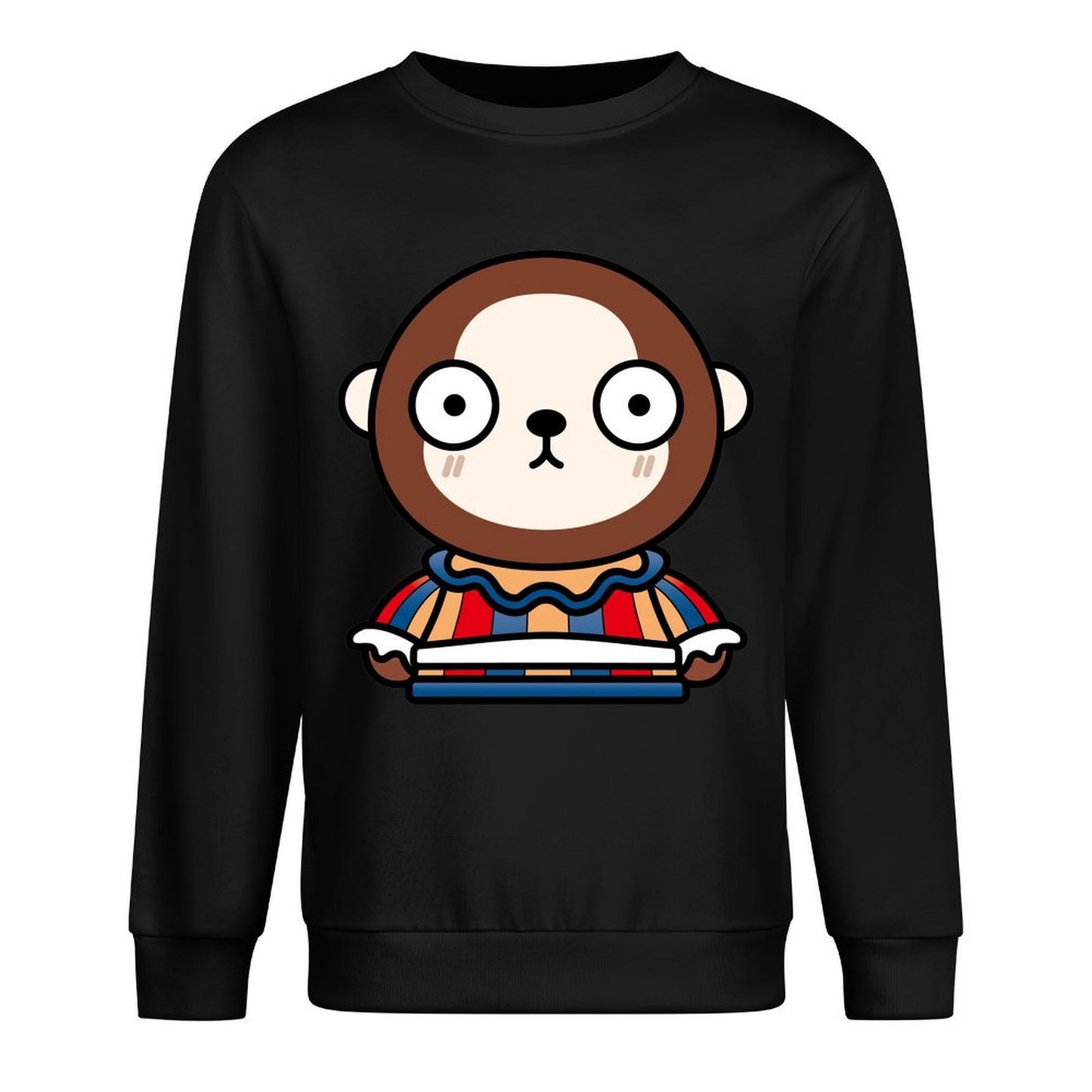 Front Patterned Long Sleeve TopOriginal StreetStyle