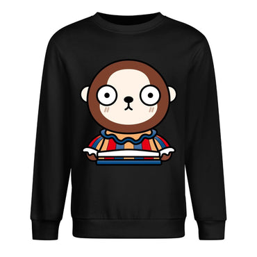 Front Patterned Long Sleeve TopOriginal StreetStyle