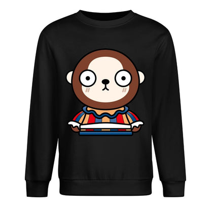 Front Patterned Long Sleeve TopOriginal StreetStyle