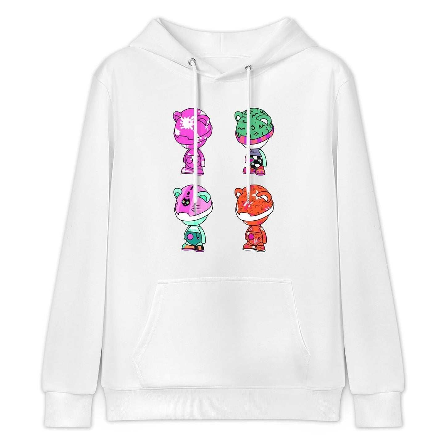 Hoodie Front PatternStreetFit Seamless