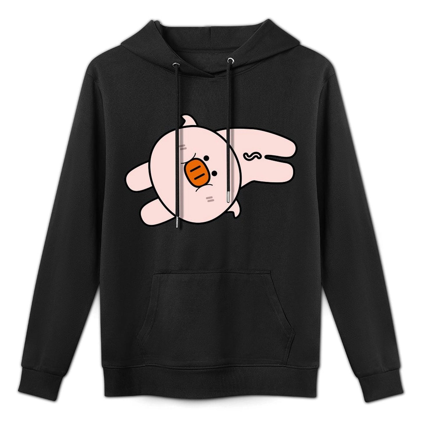 Front Graphic HoodiesRegular Fitted