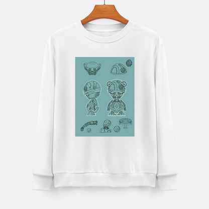Long Sleeve With Front PatternNatural Men¡¯s / Women¡¯s / Youth