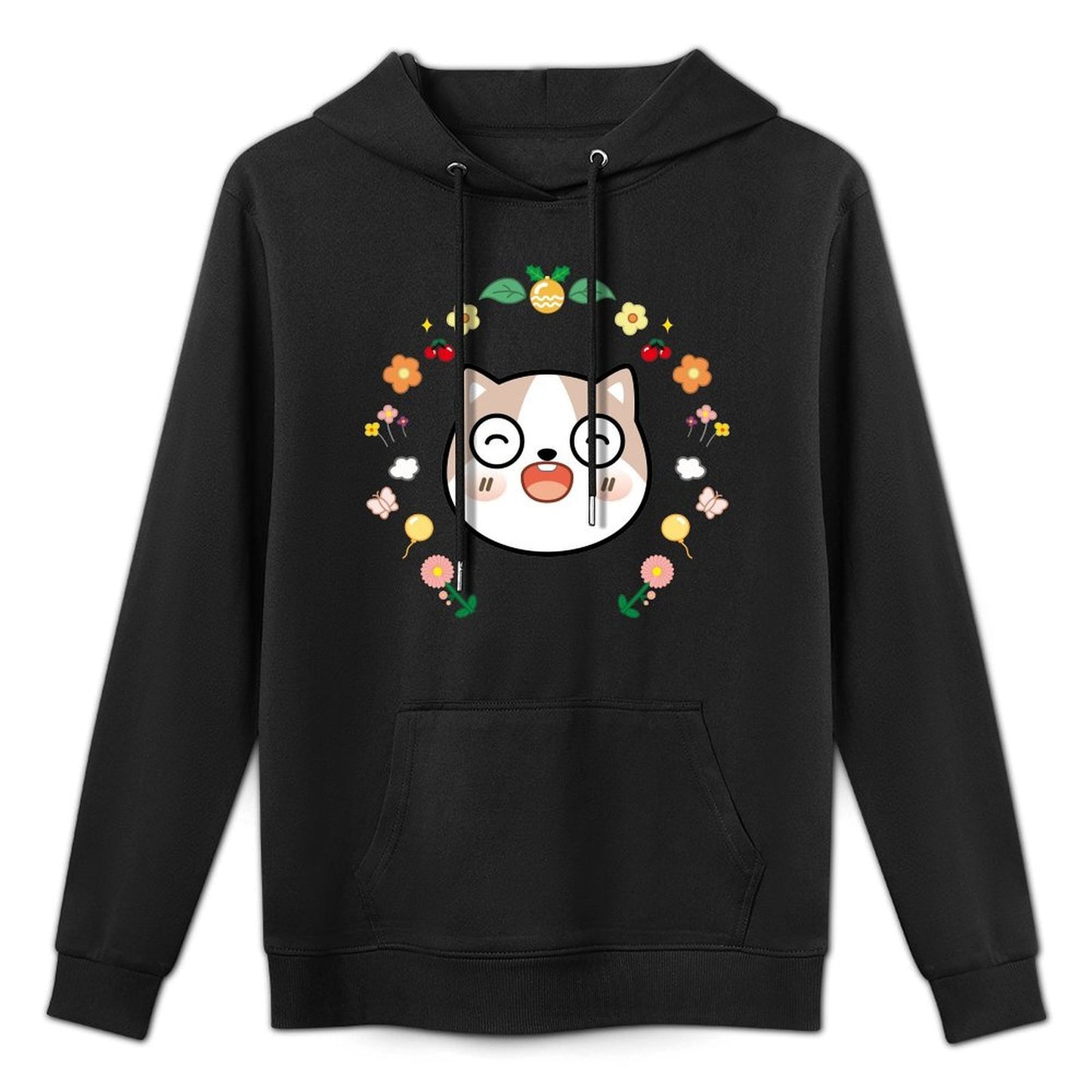 Simple Sleek Front Graphic Hoodies