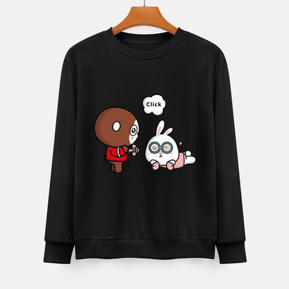 IPBR 250g Crew Neck Long Sleeve Sweatshirt Front GraphicCrew Neck Long Sleeve Sweatshirt4000853