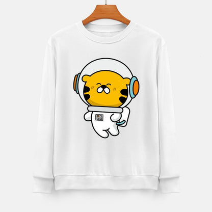 Front Patterned Long Sleeve TopBasicSeries Soft-Touch