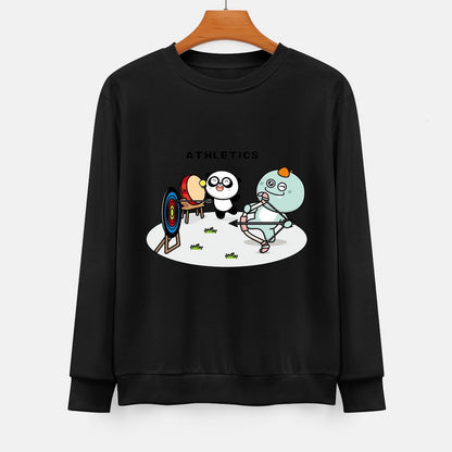 Front Patterned Long Sleeve TopActive Neutral