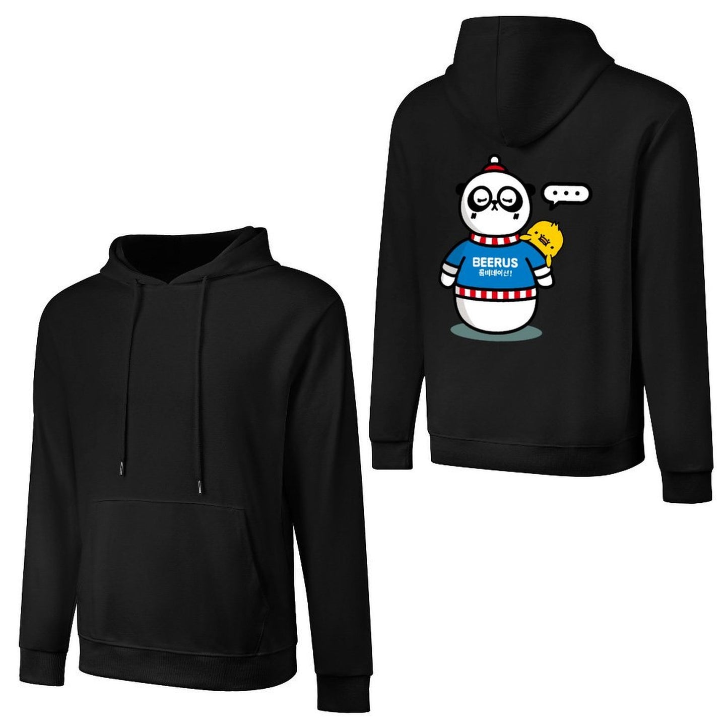 Inkmay Beerus Hoodie 250g crew neck  HoodieCleanCut TimelessStyleHoodie