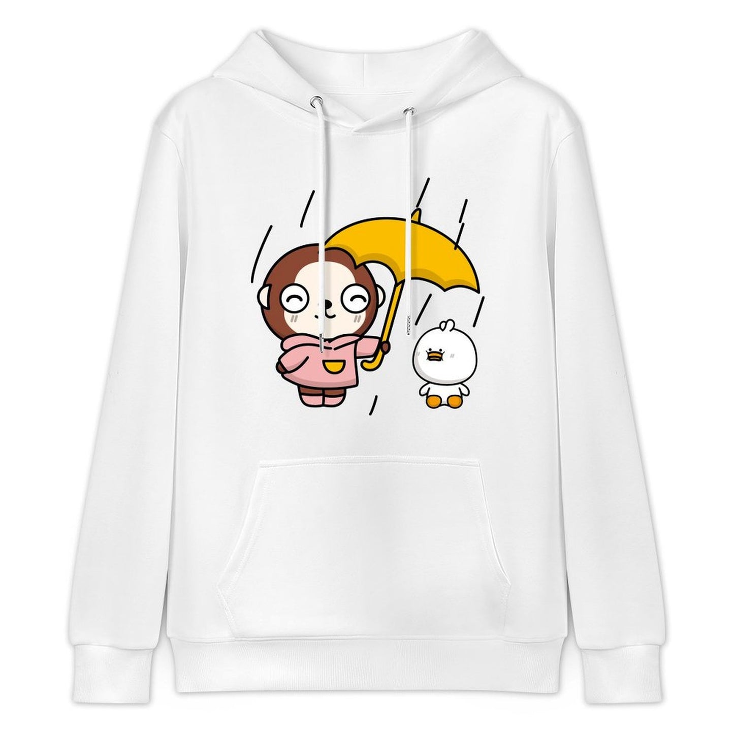 TimelessStyle Sleek Front Graphic Hoodies