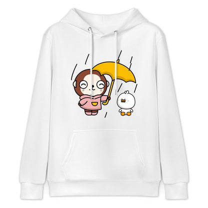 TimelessStyle Sleek Front Graphic Hoodies