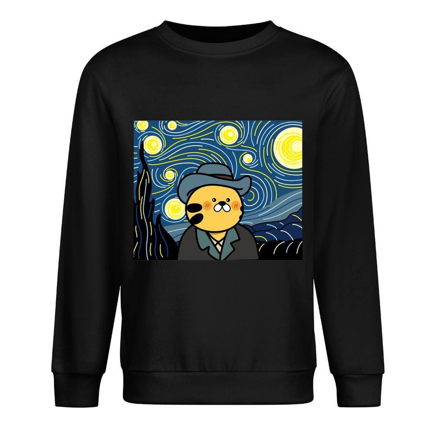 Front Patterned Long Sleeve TopEverydayFit Premium