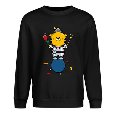 Front Patterned Long Sleeve TopEverydayWear SoftFeel