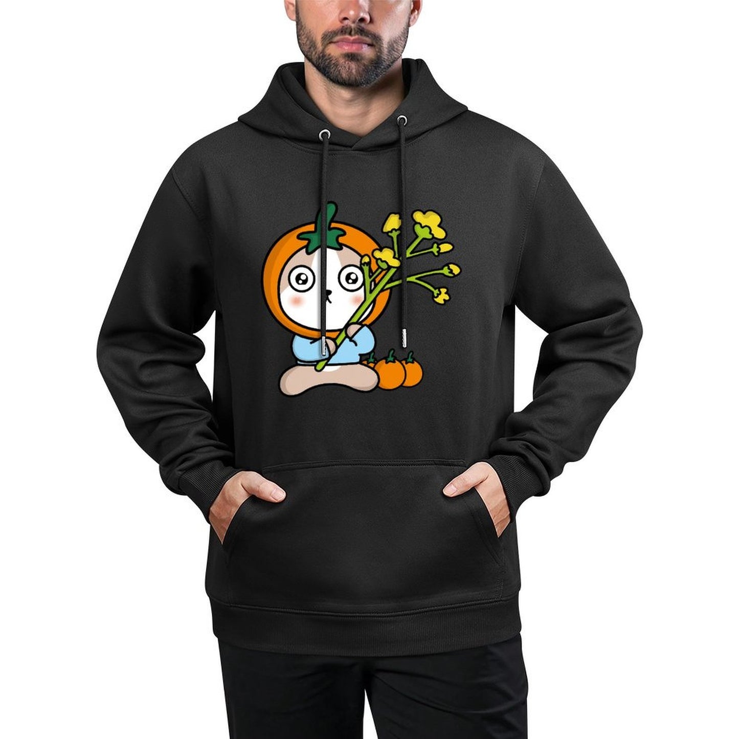 ComfortSeries Double-Stitched Front Graphic Hoodies