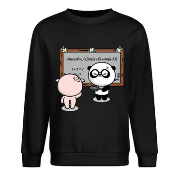 Front Patterned Long Sleeve TopEssential ClassicStyle