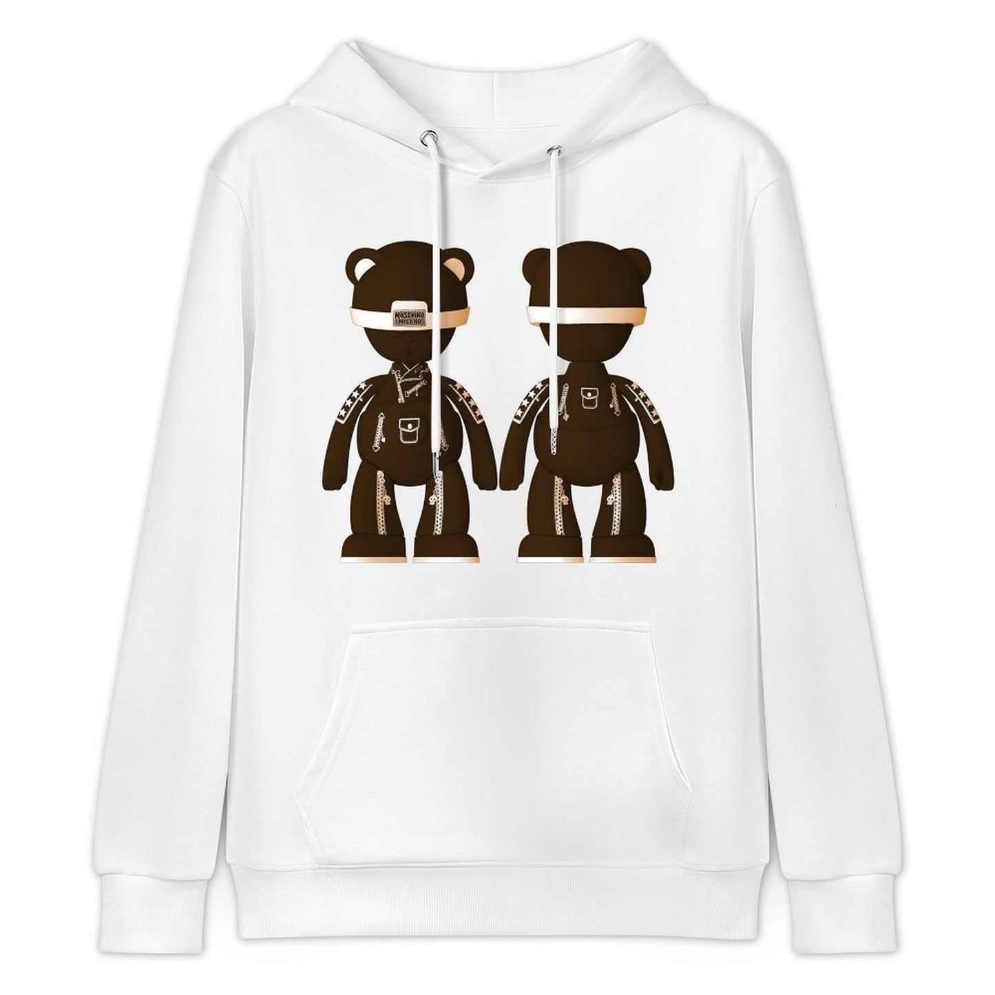 Hoodie Front PatternSolid Premium Finish