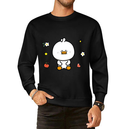 Front Patterned Long Sleeve TopCasual Fresh