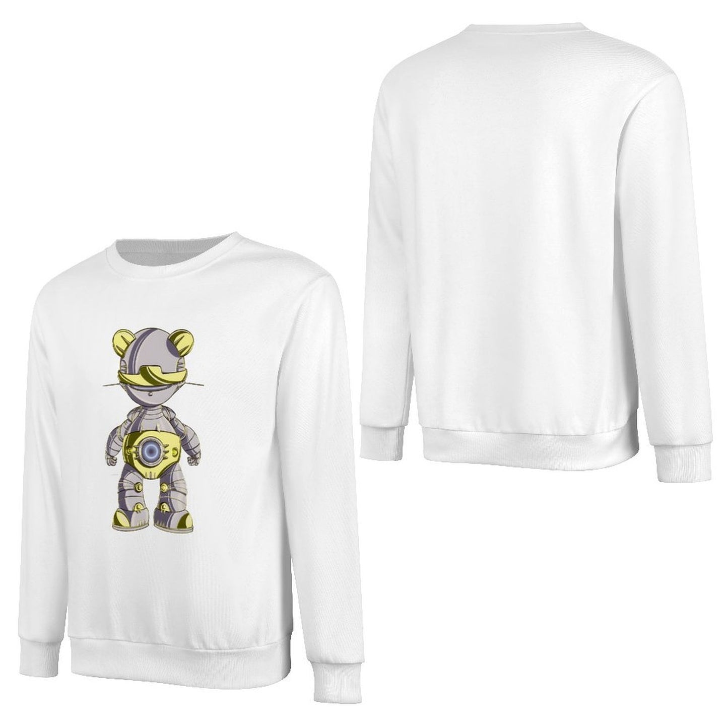 Long Sleeve With Front PatternEasyStyle 100% Cotton