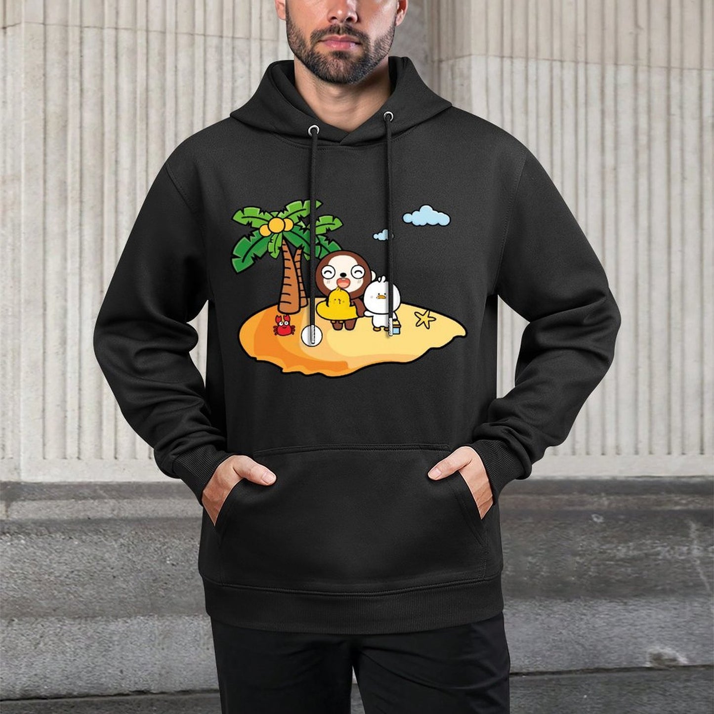 Front Graphic HoodiesPureStyle CoreLine