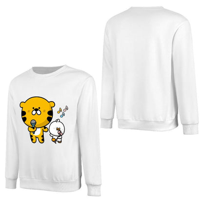 Front Patterned Long Sleeve TopClean LifestyleLine