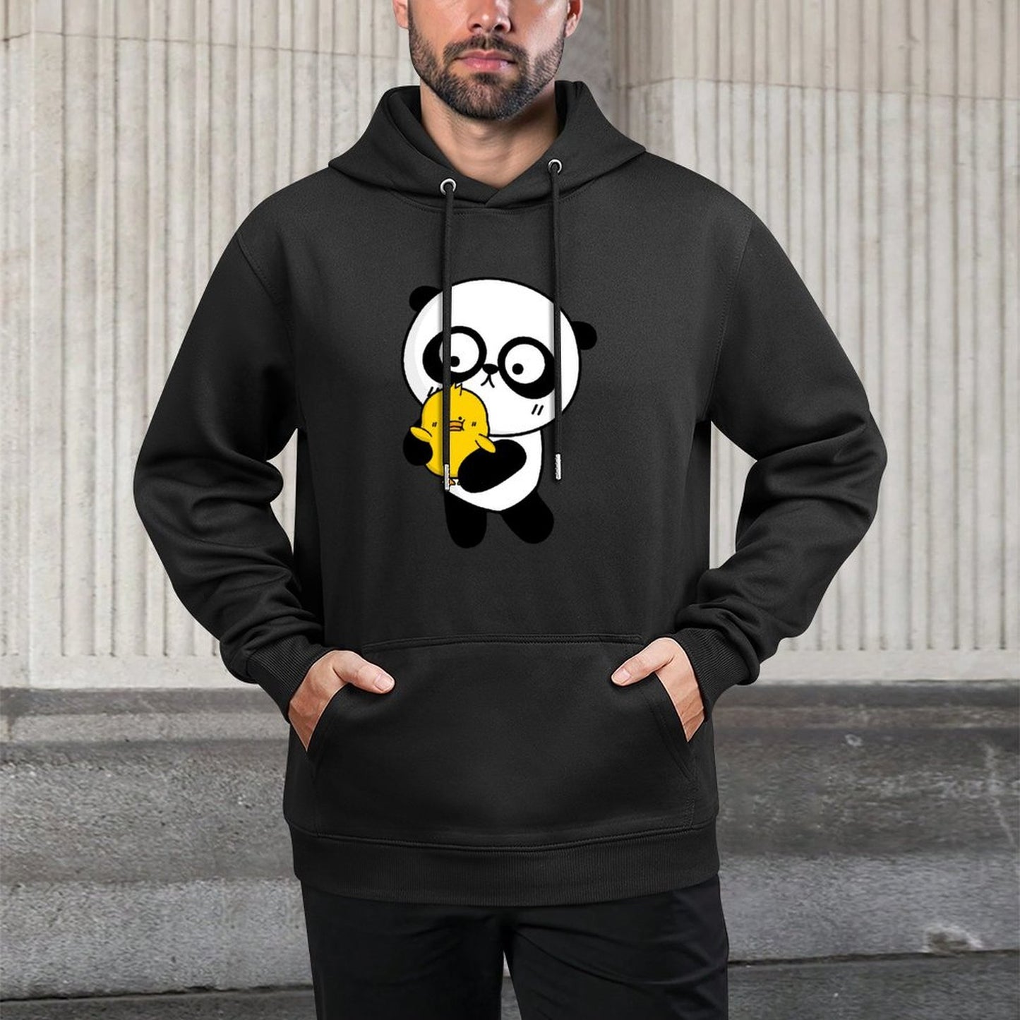 IPBR 250g Hooded Pocket Sweatshirt Front GraphicMen's Hooded  Sweatshirt4000658