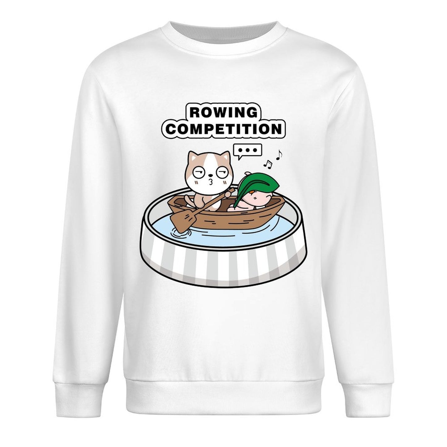 Front Patterned Long Sleeve TopOutdoor Colorfast