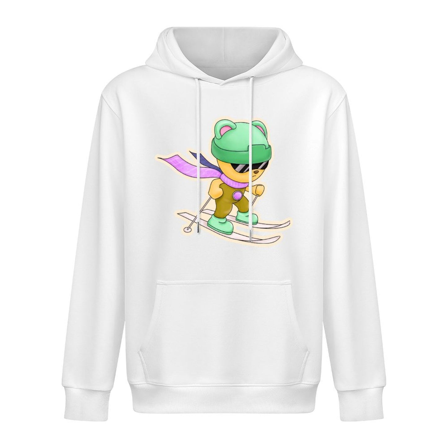 Hoodie Front PatternRelaxed Fit ActiveWear