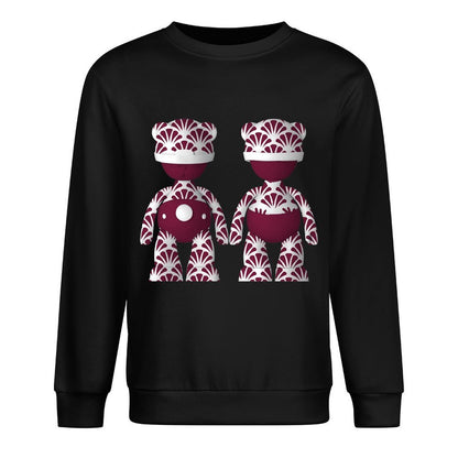 IPIB 250g Crew Neck Long Sleeve Sweatshirt Front GraphicCrew Neck Long Sleeve Sweatshirt6000096-1