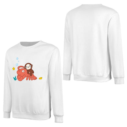 Front Patterned Long Sleeve TopDesign-Your-Own Printing