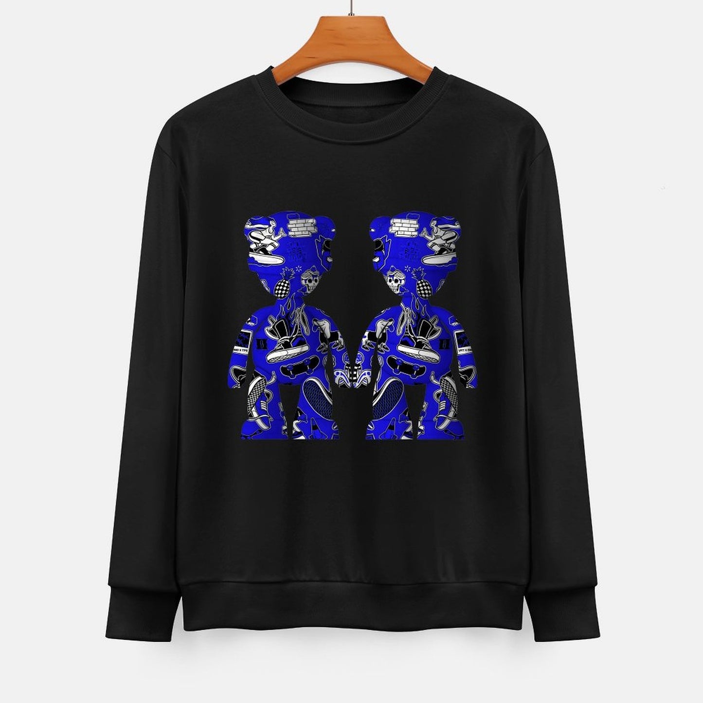 IPIB 250g Crew Neck Long Sleeve Sweatshirt Front GraphicCrew Neck Long Sleeve Sweatshirt6000084-4