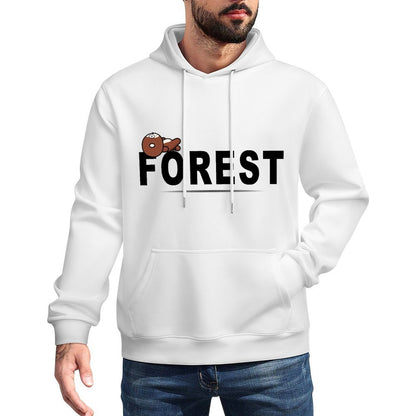 ClassicFit Sleek Front Graphic Hoodies