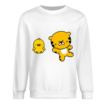 Front Patterned Long Sleeve TopPrinted StreetLine