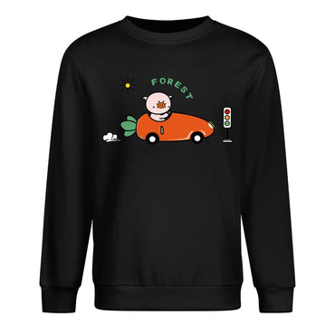 Front Patterned Long Sleeve TopUltra Durable ComfortFit