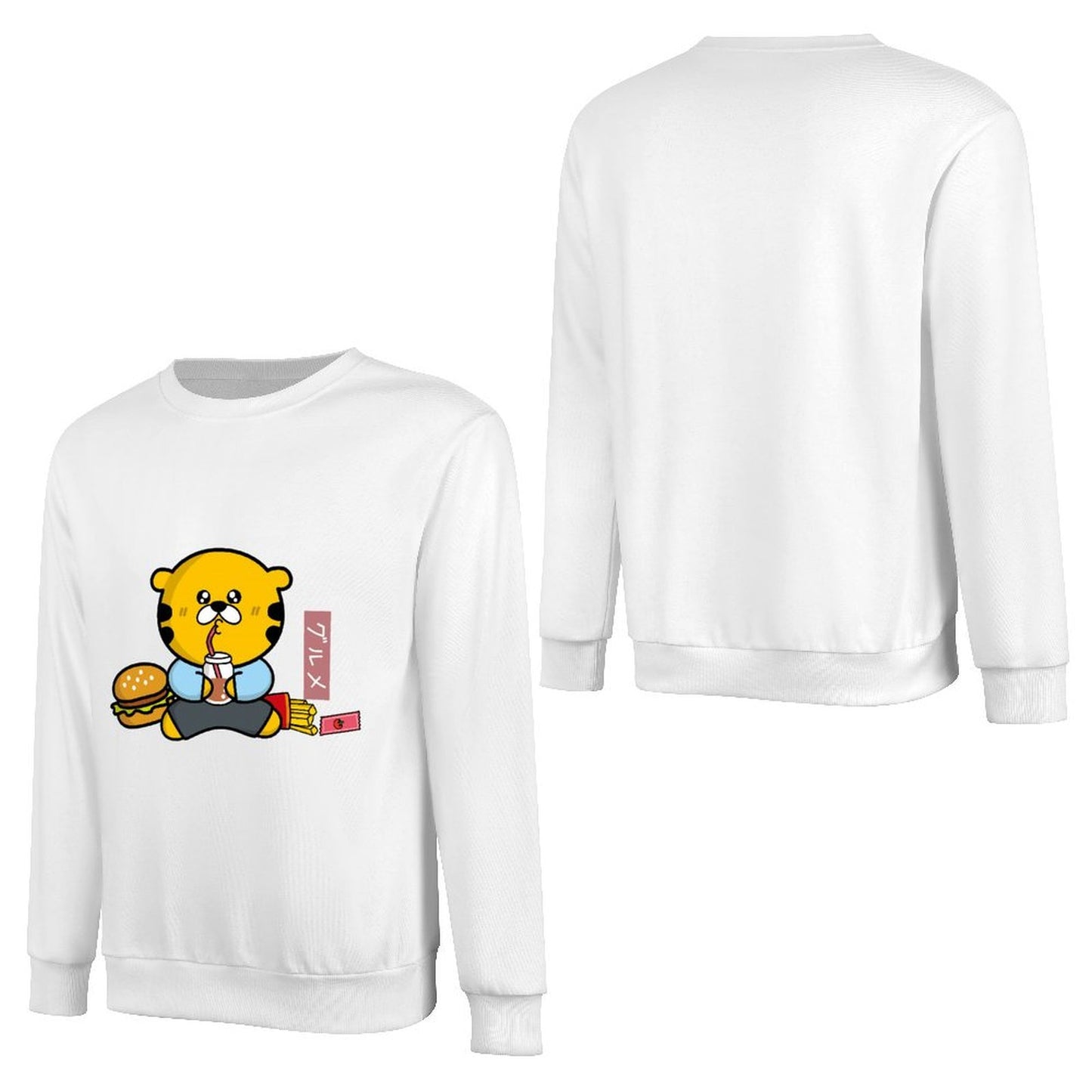 Front Patterned Long Sleeve TopActiveStyle ClassicStyle