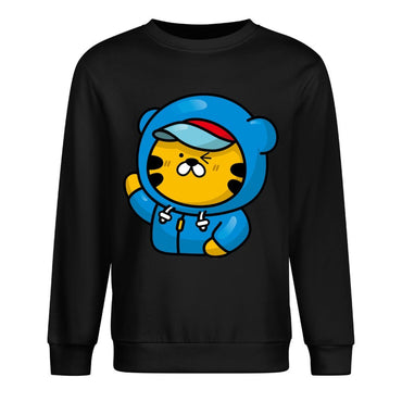 Front Patterned Long Sleeve TopReliable Smooth