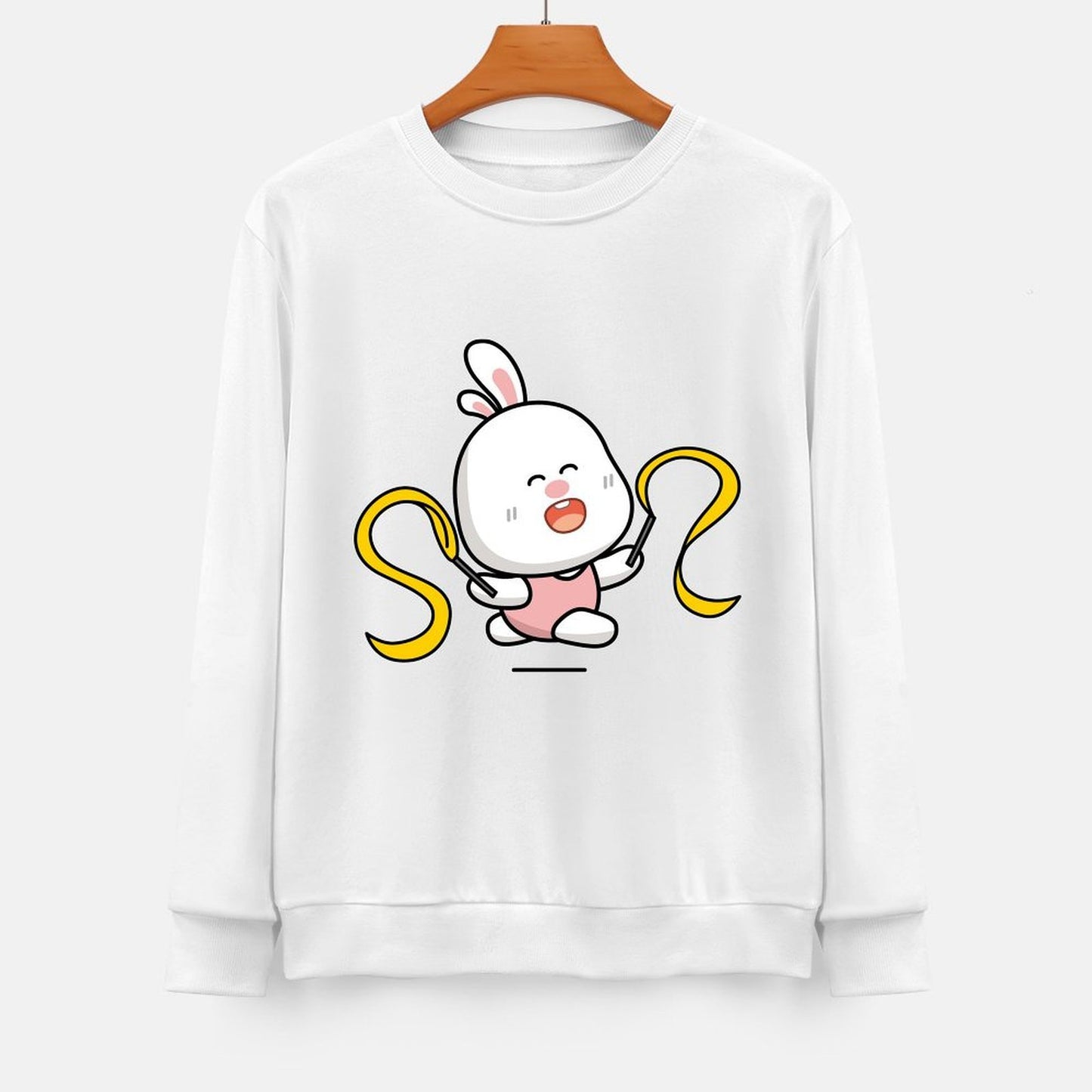 Front Patterned Long Sleeve TopClean ActiveStyle