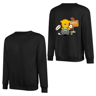 Long-sleeved crew neck sweatshirtLightweight Sharp Long Sleeve