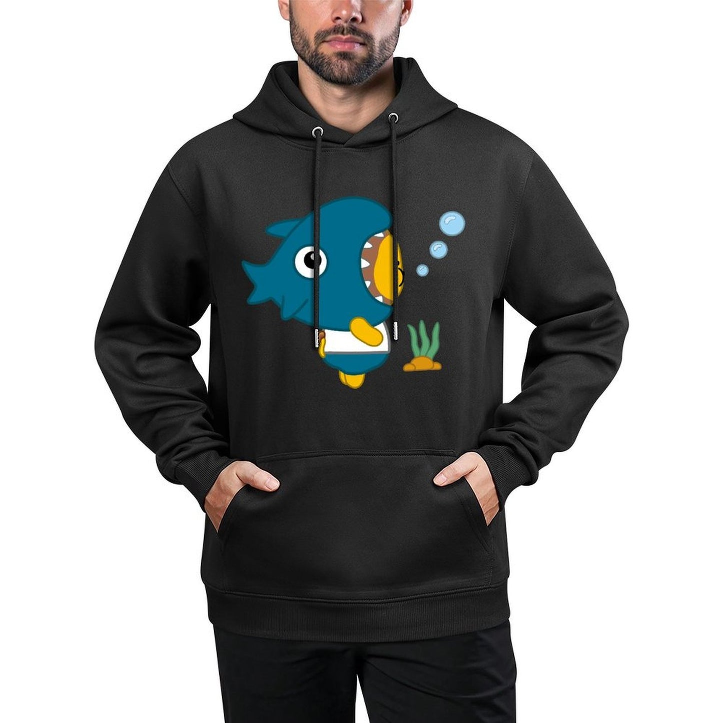 IPBR 250g Hooded Pocket Sweatshirt Front GraphicMen's Hooded  Sweatshirt4000796