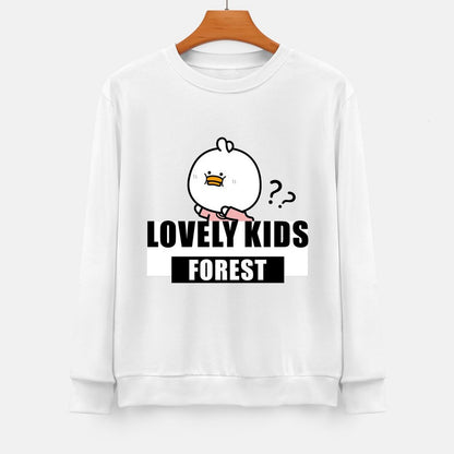 Front Patterned Long Sleeve TopMade-to-Order Printing