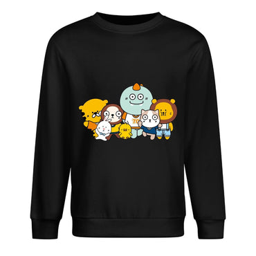 Front Patterned Long Sleeve TopLifestyle Sharp